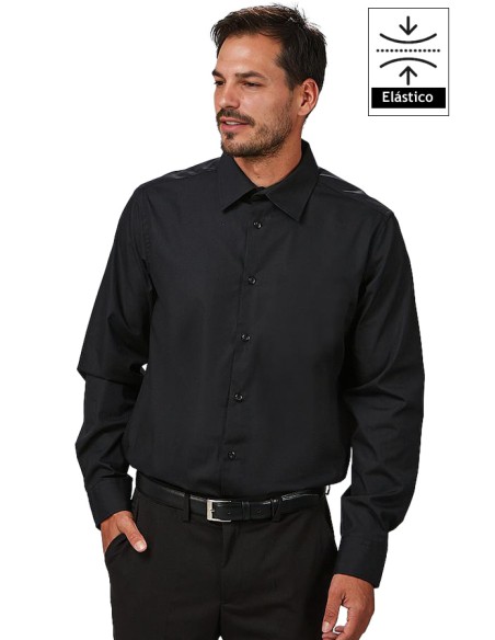 CAMICIA UOMO M/L ELASTAN