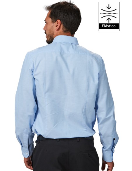 CAMISA HOMBRE M/L ELASTANO