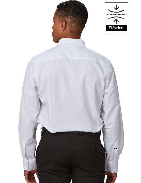 CAMISA HOMBRE M/L ELASTANO