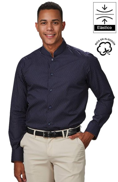 CAMICIA PUNTEGGIATO UOMO ORACIO