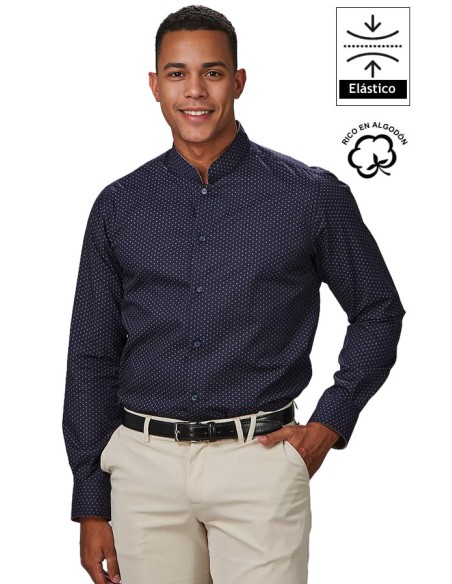 CAMICIA PUNTEGGIATO UOMO ORACIO