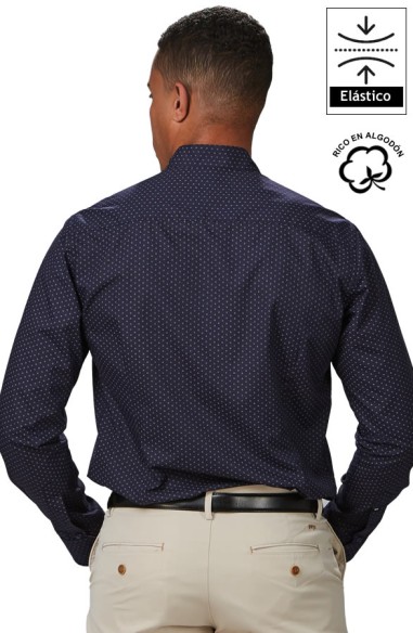 CAMICIA PUNTEGGIATO UOMO ORACIO