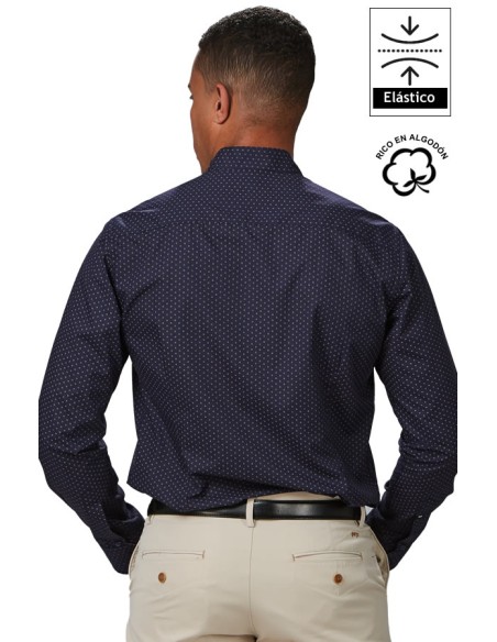 CAMICIA PUNTEGGIATO UOMO ORACIO