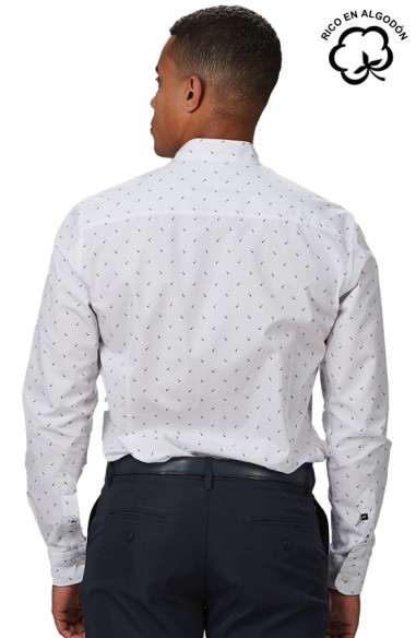 CAMISA ESTAMPADO CUBOS HOMBRE GIUSEPPE
