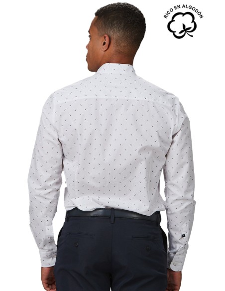 CAMISA ESTAMPADO CUBOS HOMBRE GIUSEPPE