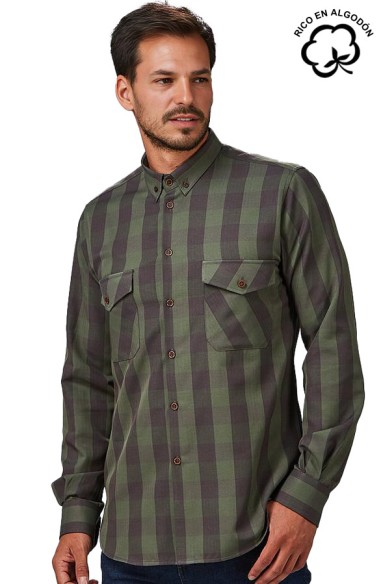 CAMISA SARGA ESPIGA HOMBRE AUGUSTO
