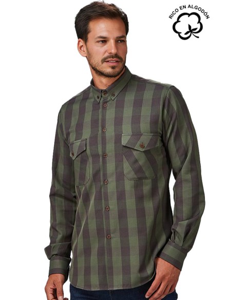 CAMISA SARGA ESPIGA HOMBRE AUGUSTO