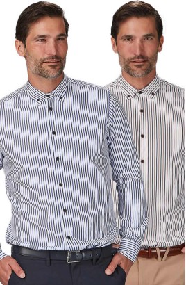 CAMISA RAYAS BICOLOR HOMBRE ALESSANDRO
