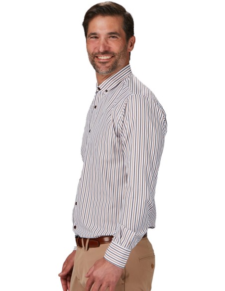 CAMISA RAYAS BICOLOR HOMBRE ALESSANDRO