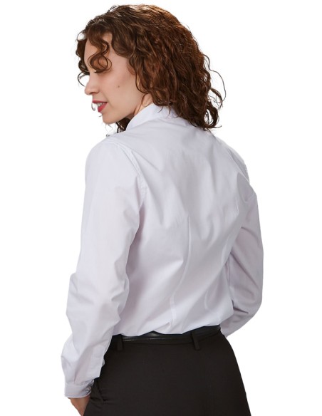 CAMISA MUJER CUELLO MAO M/L REDLINE