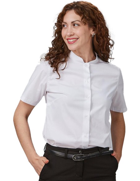 CAMICIA DONNA COLLO MAO M/C REDLINE