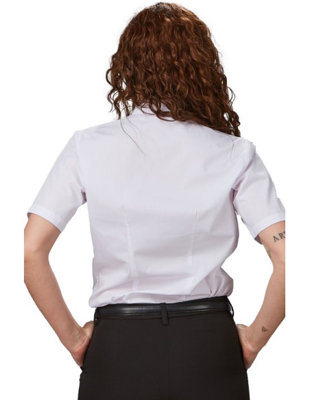 CAMISA MUJER CUELLO MAO M/C REDLINE