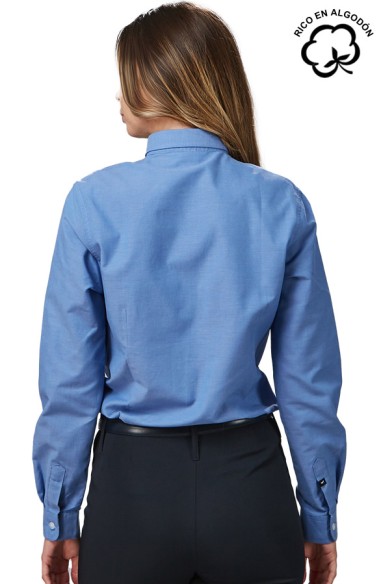 CAMICIA COLORE MANICA LUNGA (DONNA)