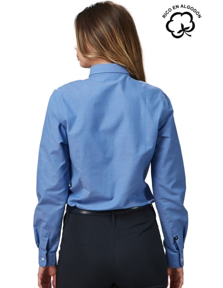 CAMICIA COLORE MANICA LUNGA (DONNA)