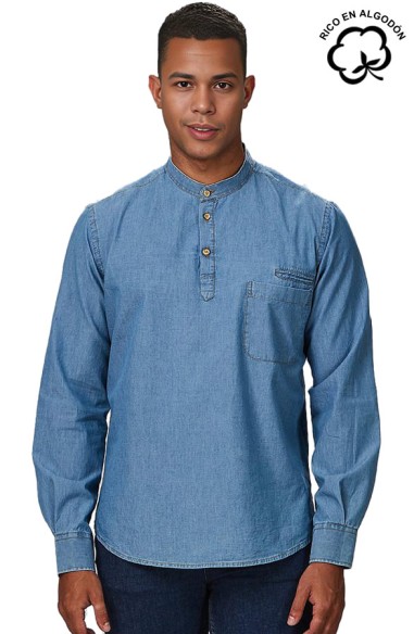 CAMISA TEJANA 3 BOTONES HOMBRE ROMEO