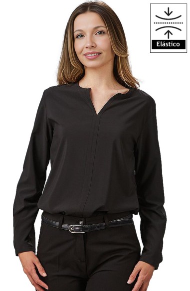 BLUSA MUJER MANGA LARGA