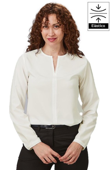 BLUSA MUJER MANGA LARGA