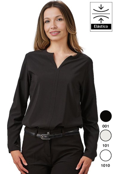BLUSA MUJER MANGA LARGA