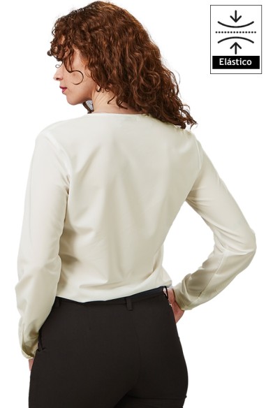 BLUSA MUJER MANGA LARGA