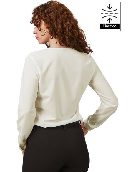 BLUSA MUJER MANGA LARGA