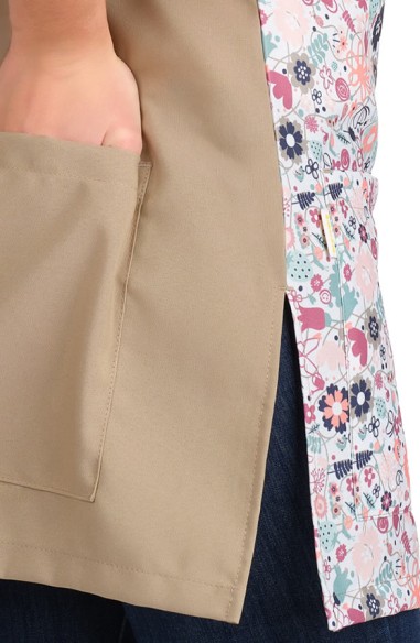 PICHI BEIGE ESTAMPADO FLORES