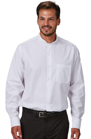 CAMICIA UOMO COLLO MAO M/L REDLINE