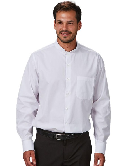 CAMICIA UOMO COLLO MAO M/L REDLINE