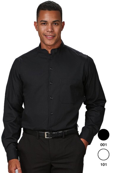 CAMICIA UOMO COLLO MAO M/L REDLINE