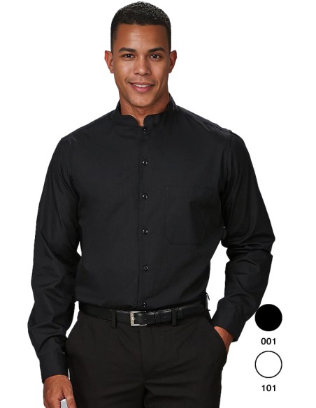 CAMICIA UOMO COLLO MAO M/L REDLINE