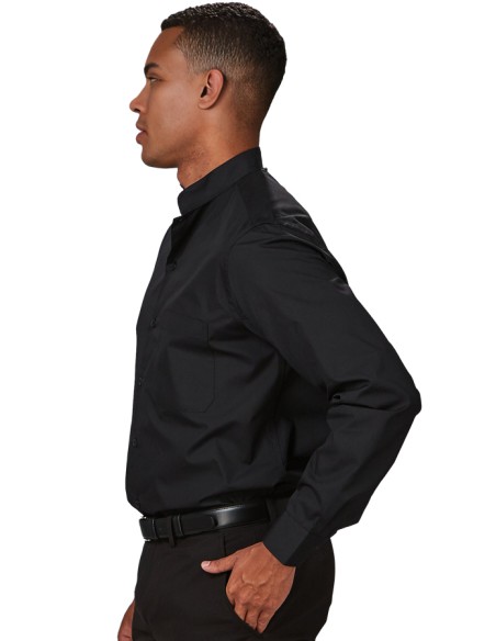 CAMICIA UOMO COLLO MAO M/L REDLINE