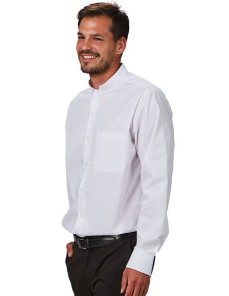 CAMICIA UOMO COLLO MAO M/L REDLINE