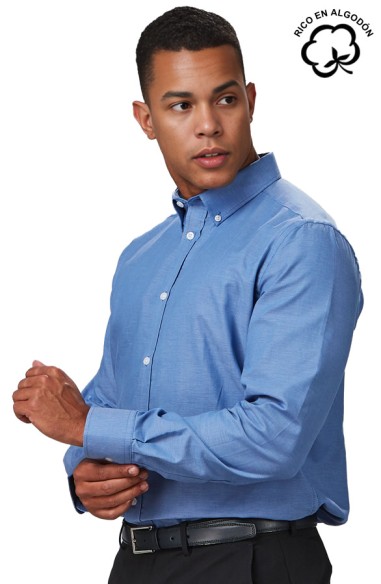 CAMISA HOMBRE M/L OXFORD REDLINE