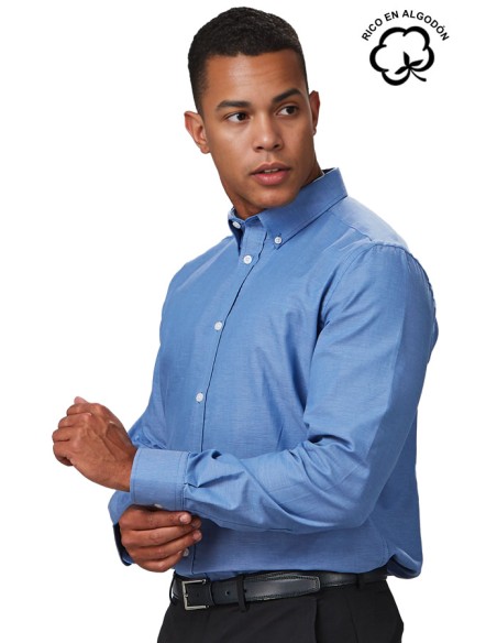 CAMISA HOMBRE M/L OXFORD REDLINE