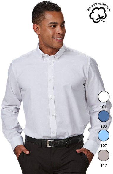 CAMISA HOMBRE M/L OXFORD REDLINE