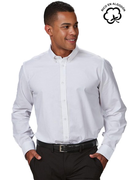 CAMICIA UOMO M/L OXFORD REDLINE
