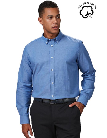 CAMICIA UOMO M/L OXFORD REDLINE