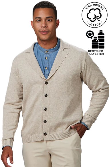 CARDIGAN ABOTONADO PUNTO HOMBRE