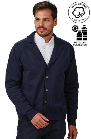 CARDIGAN ABOTONADO PUNTO HOMBRE