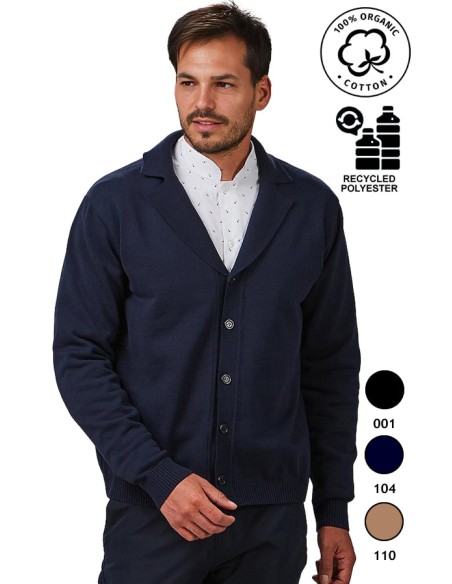 CARDIGAN ABOTONADO PUNTO HOMBRE