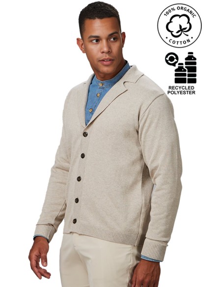 CARDIGAN ABOTONADO PUNTO HOMBRE