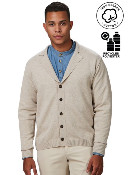 CARDIGAN ABOTONADO PUNTO HOMBRE