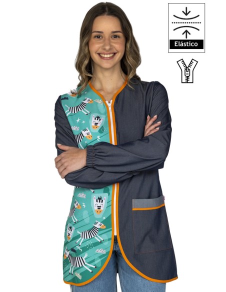 CAMICE MAESTRA ZEBRE