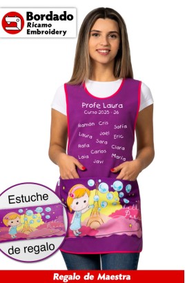 ESTOLA BASIC POMPAS BORDADO