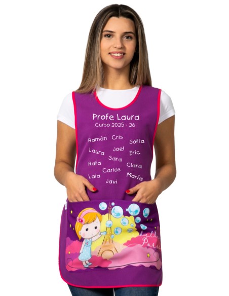 ESTOLA BASIC POMPAS BORDADO