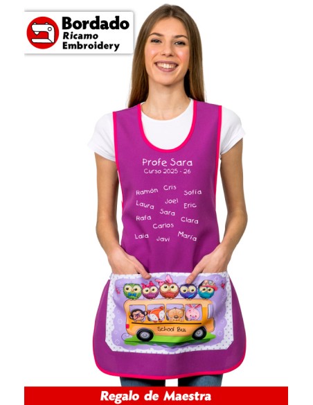 ESTOLA MAESTRA SCHOOL BUS BORDADO
