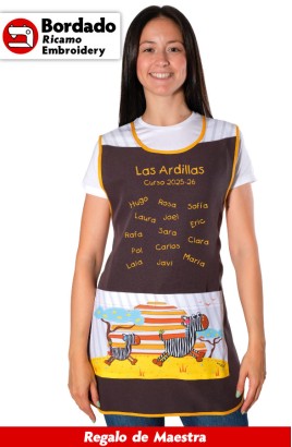 ESTOLA MAESTRA CEBRA BORDADO