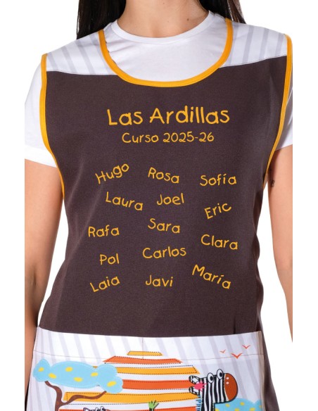 ESTOLA MAESTRA CEBRA BORDADO