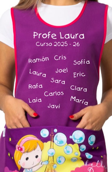 ESTOLA BASIC POMPAS BORDADO