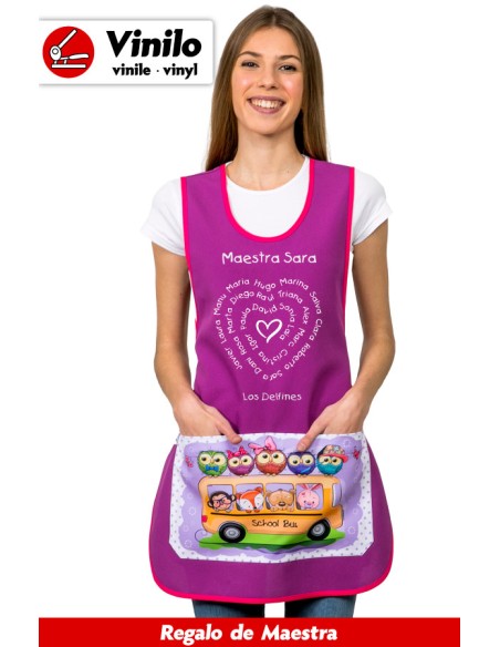 ESTOLA MAESTRA SCHOOL BUS. CALIGRAMA