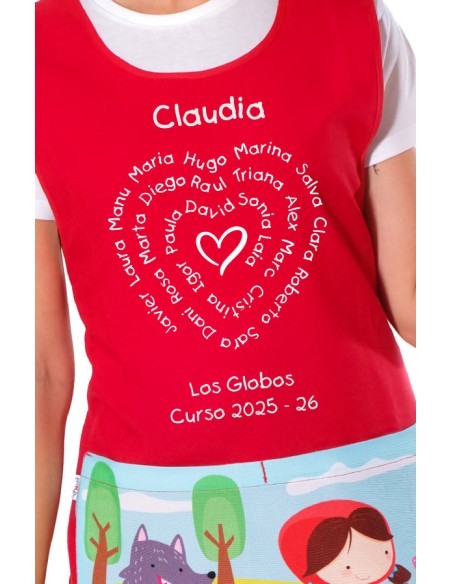 ESTOLA MAESTRA CAPERUCITA ROJA VINILO. CALIGRAMA